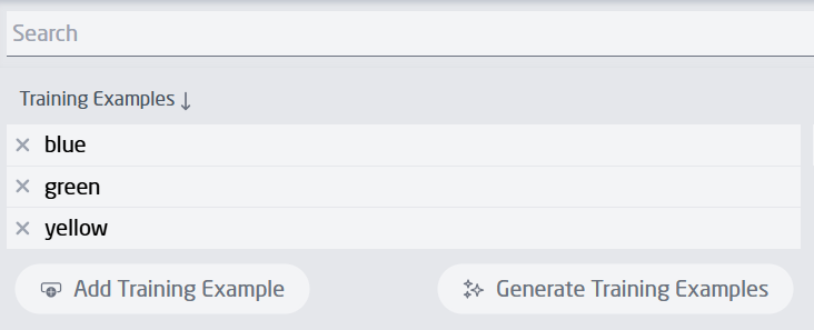 class training examples web